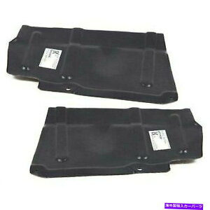 GWJo[ 2 LHRHTCh̃Jo[Zbg̉̃GWXvbVV[hg^RAV4ɓK Engine Splash Shield Under Cover Set Of 2 LH And RH Side Fits Toyota RAV4