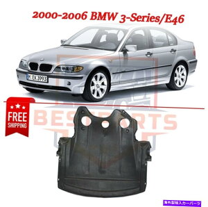GWJo[ 00-06 BMW 3V[Y/E46N[yS̃Jo[XvbVV[h̃tgGW Front Engine Under Cover Splash Shield for 00-06 BMW 3-Series/E46 Coupe & Wagon