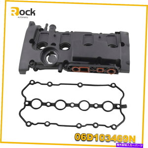 �G���W���J�o�[ 2005�N����2009�N�̃G���W���o���u�J�o�[Audi A4 A4 Quattro 2.0T FSI 06D103469N���K�X�P�b�g Engine Valve Cover for 2005-2009 Audi A4 A4 Quattro 2.0T FSI 06D103469N & Gasket�y���s�A���i�z
