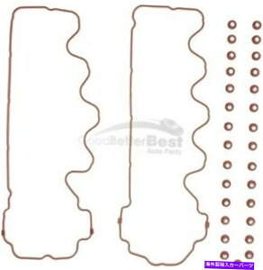 GWJo[ 1̐VrN^[CcGWouJo[KXPbgZbg151072701 One New Victor Reinz Engine Valve Cover Gasket Set 151072701