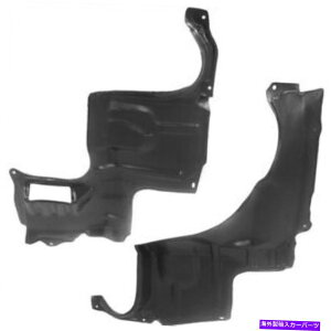 GWJo[ Jo[̉2 LHRHTChGWXvbVV[h̐VZbg00-01}c_MPV New Set of 2 LH & RH Side Engine Splash Shield Under Cover Fits 00-01 Mazda MPV