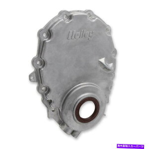 �G���W���J�o�[ �z���[�^�C�~���O�J�o�[21-150�B 55-02 SBC�AVortec�p�̒����A���~�j�E���Ȃ��N�����N�Z���T�[ Holley Timing Cover 21-150; Cast Aluminum No Crank Sensor for 55-02 SBC, Vortec�y���s�A���i�z