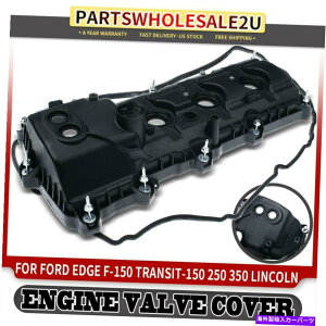 GWJo[ tH[hF-150GNXv[[J[MKS MKTp̃KXPbgttgGWouJo[ Front Left Engine Valve Cover w/ Gasket for Ford F-150 Explorer Lincoln MKS MKT