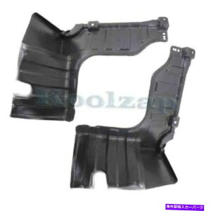 �G���W���J�o�[ 11-15�̃G�����g�����E�Z�b�g�y�A�̃J�o�[�A���_�[�J�[�̉��̃G���W���X�v���b�V���V�[���h Engine Splash Shield Under Cover Undercar For 11-15 Elantra Left Right SET PAIR�y���s�A���i�z