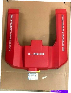�G���W���J�o�[ �V�����{����GM 12639443 12-15�J�}��LSA 6.2�Ԃ��G���W���J�o�[�ێ�}�j�z�[���h New Genuine GM 12639443 12-15 CAMARO LSA 6.2 RED ENGINE COVER INTAKE MANIFOLD�y���s�A���i�z