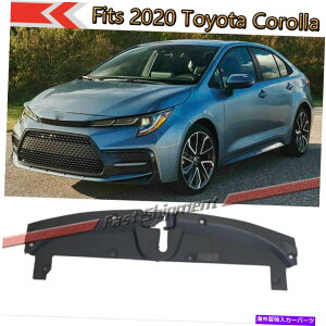 GWJo[ tBbg2019-2021g^J[ubNtgWG[^[T|[gANZXgbvJo[ Fit 2019-2021 Toyota Corolla Black Front Upper Radiator Support Access Top Cover
