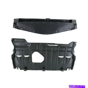 GWJo[ 2010N2013Ñ}c_3̃Jo[̉ɂtgAGWXvbVV[h2 2 Pcs Front & Rear Engine Splash Shield Under Cover For 2010-2013 Mazda 3