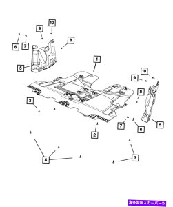 GWJo[ {MOPARGWJo[E68201469AA Genuine MOPAR Engine Cover Right 68201469AA