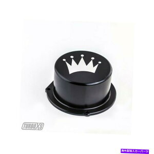 GWJo[ ^[{XS^|vJo[ubN6061rbgA~jE15-21XoWRX Turbo XS Vacuum Pump Cover Black 6061 Billet Aluminum For 15-21 Subaru WRX