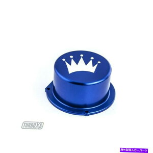 GWJo[ ^[{XS^|vJo[u[6061rbgA~jE15-21XoWRX Turbo XS Vacuum Pump Cover Blue 6061 Billet Aluminum For 15-21 Subaru WRX