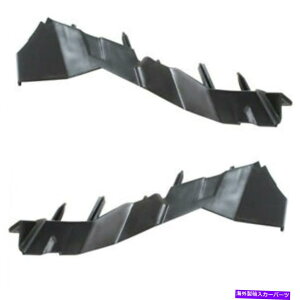 GWJo[ 15-19̏[dtgop[Jo[}Egu[XT|[g[uPbgZbgyA For 15-19 Charger Front Bumper Cover Mount Brace Support Rail Bracket SET PAIR
