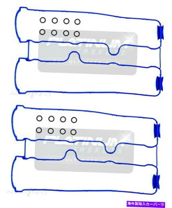 エンジンカバー Holden Vectra CD ZC 3.2L Z32SE V6 DOHCのロッカーカバーガスケット - ペアを設定する ROCKER COVER GASKET for HOLDEN VECTRA CD ZC 3.2L Z32SE V6 DOHC - SET PAIR