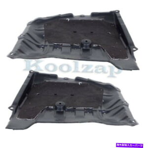 GWJo[ 13-17AR[hA15-19 TLXtgGWXvbVV[hJo[/EZbgyA For 13-17 Accord, 15-19 TLX Front Engine Splash Shield Cover Left/Right SET PAIR