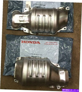 GWJo[ {OEMz_tgV6GWRp[ggG}Ro[^[q[gV[h Genuine OEM Honda Front V6 Engine Compartment Catalytic Converter Heat Shields