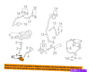 �G���W���J�o�[ BMW OEM 650I XDRIVE�O�����N�[�y�^�[�{�`���[�W���[�^�[�{�I�C�����^�[���J�o�[11427935572 BMW OEM 650i xDrive Gran Coupe Turbocharger Turbo-Oil Return Cover 11427935572�y���s�A���i�z