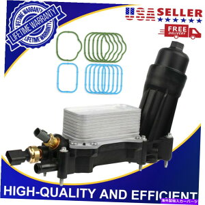 GWJo[ NCX[p̃N[[tICtB^[nEWOA_v^[_bWW[v3.6L 68105583AF Oil Filter Housing Adapter w/Cooler for Chrysler Dodge Jeep Ram 3.6L 68105583AF