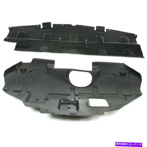 GWJo[ 2̃tgƃÃJo[Zbg̉̃GWXvbVV[h}c_6 Engine Splash Shield Under Cover Set Of 2 Front And Rear Fits Mazda 6