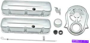 GWJo[ V{[GWhXAbvZbgB傫ȃubN;w̍vt@CouJo[B^C~O Chevrolet Engine Dress-Up Set; Big Block; Tall Profile Valve Covers; Timing