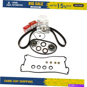 GWJo[ ^C~OxgLbgJo[KXPbgNPWEH[^[|vtBbg92-96z_v[h2.3 H23A1 Timing Belt Kit Cover Gasket NPW Water Pump Fit 92-96 Honda Prelude 2.3 H23A1