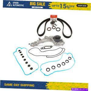 �G���W���J�o�[ �^�C�~���O�x���g�L�b�g�o���u�J�o�[�K�X�P�b�g�E�H�[�^�[�|���v�t�B�b�g�A�L�������W�F���h4�h�A3.2L C32A1 Timing Belt Kit Valve Cover Gasket Water Pump Fit Acura Legend 4-Door 3.2L C32A1