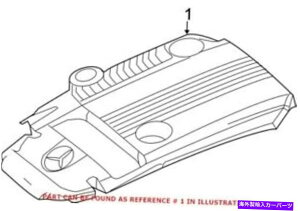 GWJo[ ZfX2710101267̖{OEMGWJo[ Genuine OEM Engine Cover for Mercedes 2710101267