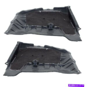 GWJo[ 13-17AR[hA15-19 TLXtgGWXvbVV[hJo[/EZbgyA For 13-17 Accord, 15-19 TLX Front Engine Splash Shield Cover Left/Right SET PAIR