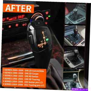 GWJo[ MAVtgmuVt^[ +GWX^[gXgbvvbVJo[BMW 3V[YE46N[y Gear Shift Knob Shifter +Engine Start Stop Push Cover for BMW 3 Series E46 Coupe