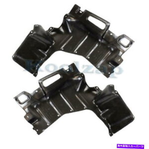 GWJo[ 01-03̃vEXtgGWXvbVV[hJo[A_[J[̍EyA For 01-03 Prius Front Engine Splash Shield Under Cover Undercar Left Right PAIR
