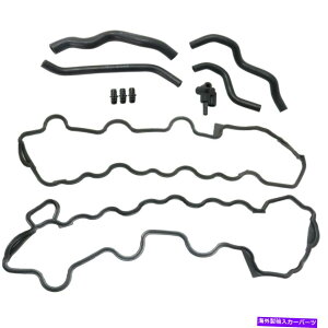 �G���W���J�o�[ �����Z�f�XC�N���XCLK E ML S SLK E320 ML320�y�A�̃o���u�J�o�[�K�X�P�b�g�Z�b�g2 Valve Cover Gaskets Set of 2 for Mercedes C Class CLK E ML S SLK E320 ML320 Pair