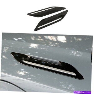 GWJo[ W[o[GH[N2020-2021ubNVo[GWیLbvJo[gp For Range Rover Evoque 2020-2021 Black Silver Engine Protection Cap Cover Trim