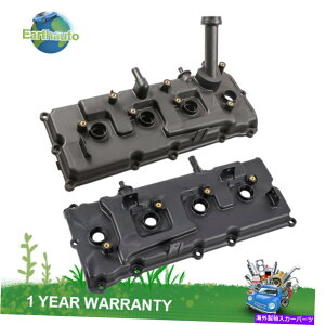 �G���W���J�o�[ SET�i2�j���Y�͑��̃K�X�P�b�g�t�����E�̃G���W���o���u�J�o�[Infiniti QX56 Set(2) Left Right Engine Valve Cover w/ Gaskets For Nissan Armada Infiniti QX56�y���s�A���i�z