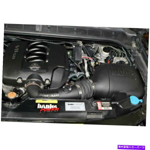 US�G�A�C���e�[�N �C���i�[�_�N�g ��s�̓d�͓��Y�̃R�[���h�G�A�ێ��04-14�^�C�^���A���}�_04-10 QX56 5.6L V8 Banks Power Cold Air Intake For Nissan 04-14 Titan Armada 04-10 QX56 5.6L V8