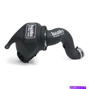 US�G�A�C���e�[�N �C���i�[�_�N�g 2013-2018 RAM 6.7L Cummins 42255�̋�s����h�����t�B���^�[�����G�A�ێ�� Banks Oiled Filter Ram-Air Intake for 2013-2018 Ram 6.7L Cummins 42255�y���s�A���i�z
