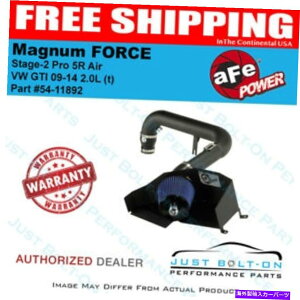 USGACe[N Ci[_Ng afe magnum force stage-2 pro 5r vw gti 09-14 2.0l tj54-11892̋CzC AFE Magnum FORCE Stage-2 Pro 5R Air Intake for VW GTI 09-14 2.0L t) 54-11892