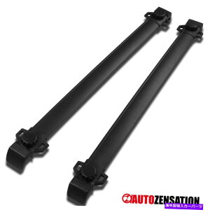 NXo[ tBbg2009-2018_bWW[j[ubN[tNXo[NXo[bNוLA Fit 2009-2018 Dodge Journey Black Roof Crossbars Cross Bars Rack Luggage Carrier