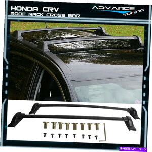 NXo[ tBbg07-11z_CRV CR-V OEt@Ng[X^CubNgbv[tbNNXo[ Fits 07-11 Honda CRV CR-V OE Factory Style Black Top Roof Rack Cross Bar