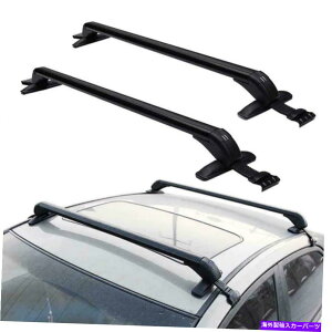 �N���X�o�[ ���j�o�[�T���J�[SUV�g�b�v���[�t���b�N�N���X�o�[39.4  / 110cm�ו��L�����A�A���~�j�E�� Universal Car SUV Top Roof Rack Cross Bar 39.4 / 110cm Luggage Carrier Aluminum�y���s�A���i�z