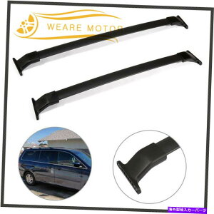 NXo[ 11-17̃z_IfbZCpA~jE[tbN[NXo[ݕLA Aluminum Roof Rack Rail Cross Bar Cargo Carrier For 11-17 Honda Odyssey