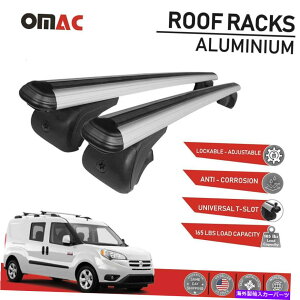 �N���X�o�[ RAM�v���}�X�^�[�V�e�B2015-2022�N���X�o�[���[�t���b�N�ו��L�����A�A���~�j�E�� Fits Ram Promaster City 2015-2022 Cross Bars Roof Rack Luggage Carrier Aluminum�y���s�A���i�z