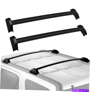 クロスバー ホンダCRV CR-V 2002-06用の2xルーフラッククロスバーアルミニウム合金荷物キャリア 2X Roof Rack Cross Bar Aluminum Alloy Luggage Carrier For Honda CRV CR-V 2002-06