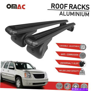 NXo[ [tbNNXo[וLAubNtBbgGMC[RXL 2000-2014 Roof Rack Cross Bars Luggage Carrier Black Fits GMC Yukon XL 2000-2014