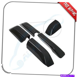�N���X�o�[ �g���^��4PCS 4Runner N210 2010-2020���[�t���b�N�����G���h�J�o�[�V�F���L���b�v 4Pcs For Toyota 4Runner N210 2010-2020 Roof Rack Replacement End Cover Shell Cap