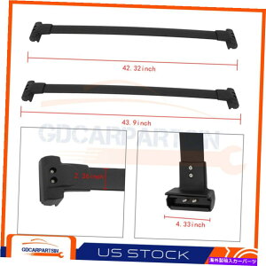 NXo[ 2011-2021W[vOh`FL[[tbNוLAubNNXo[2PCS For 2011-2021 Jeep Grand Cherokee Roof Rack Luggage Carrier Black Cross Bar 2Pcs