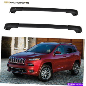NXo[ 2016-2017̃W[v`FL[gbv[tbNNXo[ݕۊ For 2016-2017 Jeep Cherokee Top roof rack cross bars cargo storage well-made