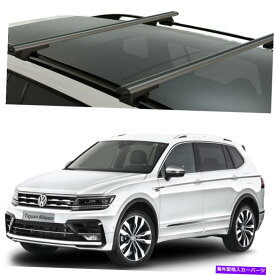 クロスバー フォルクスワーゲンティグアンオールスペースメタルクランプルーフラッククロスバーキャリアレール VOLKSWAGEN TIGUAN ALLSPACE Metal Clamp Roof Rack Cross Bars Carrier Rails