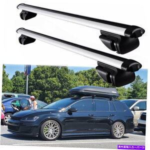NXo[ 48 "gbv[tbNNXo[tHNX[QStGTI MK5pݕוLA 48" Top Roof Rack Cross Bars Cargo Luggage Carrier For Volkswagen Golf GTI MK5