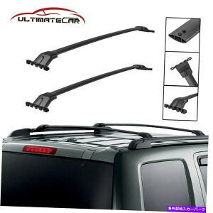 NXo[ 2009-2015̃gbv[tbNוNXo[́AHTCh[tz_pCbg Top Roof Rack Luggage Cross Bar For 2009-2015 Honda Pilot W/ Factory Side Rails