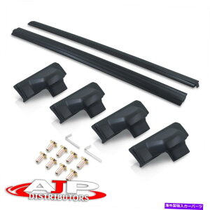 NXo[ 2007N2011Ñz_CRṼ[tbNNXo[LALbgOEt@Ng[X^C{g OE Factory Style Bolt On Roof Rack Cross Bar Carrier Kit For 2007-2011 Honda CRV