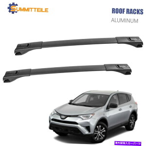 �N���X�o�[ 2PCS 2013-2018�̃g�b�v���[�t���b�N�N���X�o�[�g���^RAV4�ו��p�b�P�[�W�L�����A 2PCS Top Roof Rack Cross Bar For 2013-2018 Toyota Rav4 Luggage Package Carrier