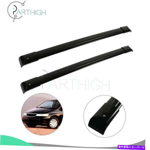 NXo[ z_IfbZĈ߂BLK[t[NXo[1999-2004gbvbNוݕyA Blk Roof Rail Cross Bar For Honda Odyssey 1999-2004 Top Rack luggage cargo pair